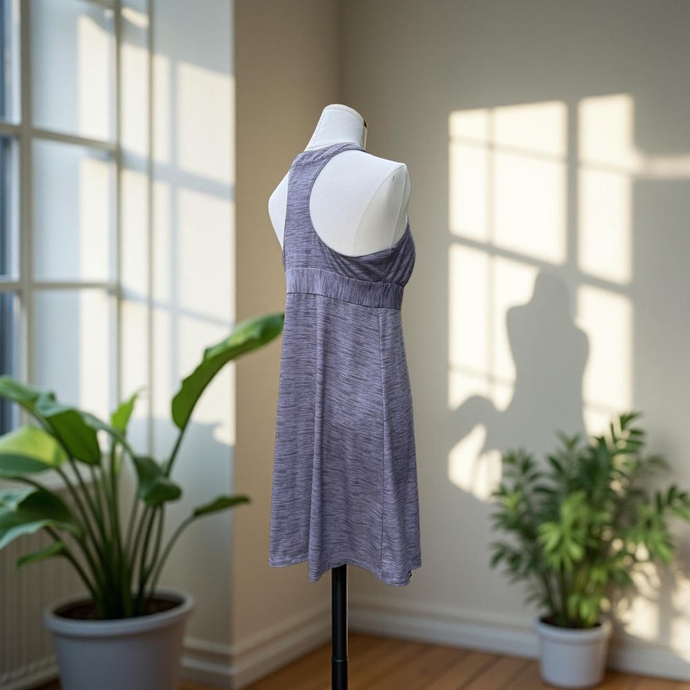 Outdoor Lifestyle Women’s Pullover Racerback Dress! Grey! Medium! - Picture 3 of 5